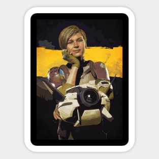 Cassie Cage Sticker